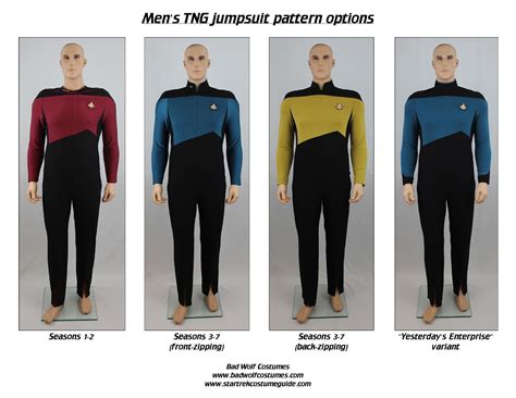 star trek uniform pattern